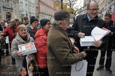 Uroczysta inauguracja Encyklopedii Gdańskiej. Na licznie...