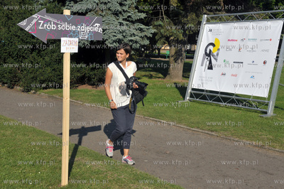 Billboard reklamujacy 38 Gdynia Festiwal Filmowy ustawiony...