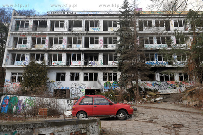 Opuszczone sanatorium - dawniej Dom Profilaktyczno...
