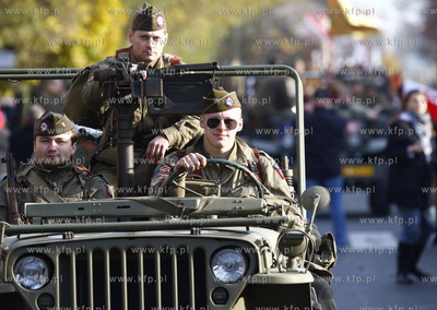 Gdansk. Dzien Niepodleglosci. Parada.
11.11.2008
fot....