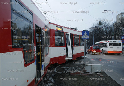 Gdansk. Skrzyzowanie ul. Jozefa Hallera i Klinicznej....