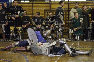 Gdynia. Sala Ymca. Eliminacje do Rycerskich Mistrzostw...