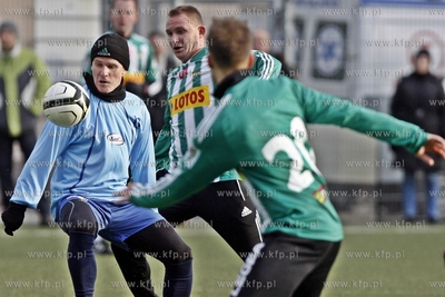 Gdansk. Boisko przy ul. Traugutta.  Noworoczny mecz...