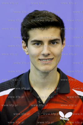 Konrad Kulpa, tenisista stolowy. 18.11.2013 fot. Krzysztof...
