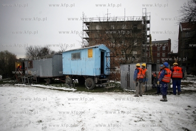 Biskupia Gorka w Gdansku. Kamienice przy ul. Biskupiej.
10.12.2013
fot....