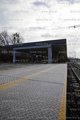 Budowa przystanu SKM Srodmiescie. 09.12.2014 fot. Krzysztof...