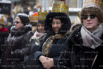 Gdansk. Orszak Trzech Kroli.
06.01.2017 
fot. Krzysztof...