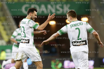 Energa Stadion Gdańsk. Mecz XXII kolejki Lotto Ekstraklasy...