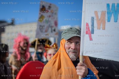 Manifestacja artystyczna Teatr Mostownia z okazji Międzynarodowy...
