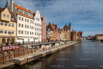 Zakończenie przebudowy Długiego Pobrzeża w Gdańsku....