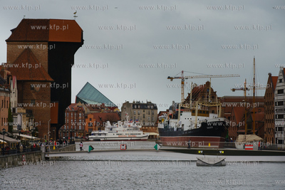 Cofka na Motławie w Gdańsku. 30.01.2022 / fot. Anna...