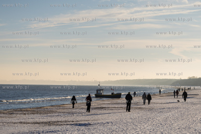 Zimowy Sopot. 05.12.2023 / fot. Anna Rezulak / KFP