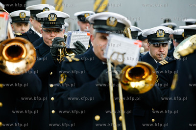 Gdansk. Stocznia Remontowa Shipbulding SA. Chrzest...