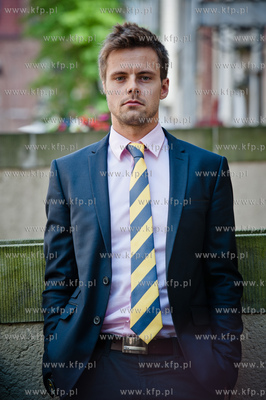 Gdansk. Florecista Pawel Kawiecki, zdobywca srebrnego...