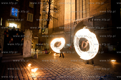 Gdansk. Swieta na Mariackiej, Mariacka na swieta, projekt...