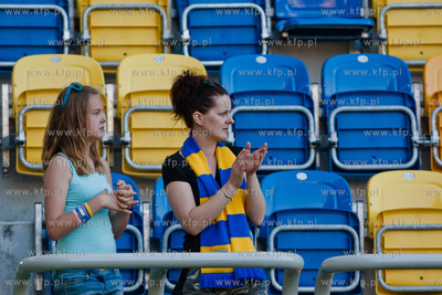Gdynia. Stadion Miejski GOSIR. Mecz mecz towarzyski...