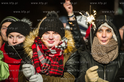 Gdansk. Targ Weglowy. 23 Final Wielkiej Orkiestry Swiatecznej...