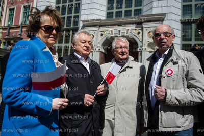 Gdansk. Dlugi Targ. Spotkanie Regionalnego Komitetu...