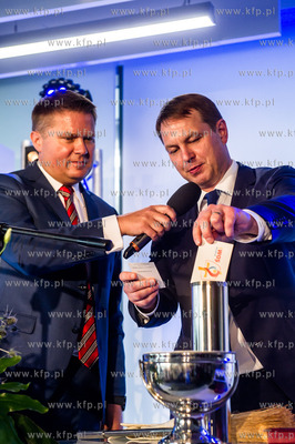 Gdansk. Oliwa. Uroczystosc wmurowania kamiena wegielnego...