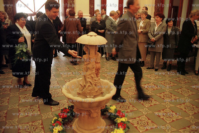 Otwarcie szpitalnego oddzialu balneologii w Sopocie.Na...