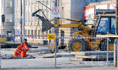 Gdynia. Trwa remont peronu SKM. 
10.03.2008
Fot....