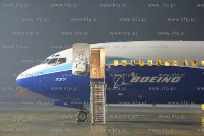 Gdansk , Rebiechowo Nz.Boeing 737-8AS Ryanair w malowaniu...