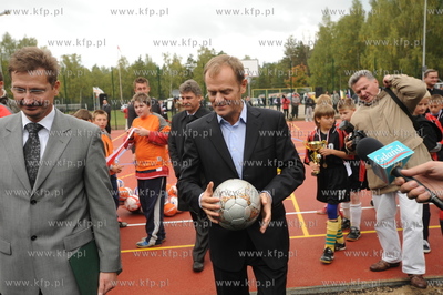Garczyn kolo Koscierzyny. Otwarcie kolejnego boiska...