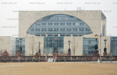 Berlin. Siedziba Kanclerz Niemiec.
11.03.2009
Fot....