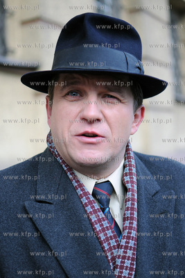 Plan zdjeciowy filmu o masakrze robotnikow na Wybrzezu...