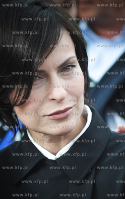 Sopot - Festiwal Dwa Teatry 2010. Nz. aktorka Danuta...