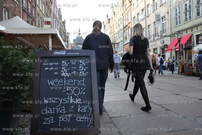 Gdansk - akcja Weekend za pol ceny, podczas ktorej...