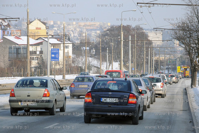 Kierowcy z Gdyni i okolic protestowali wspolnie przeciwko...