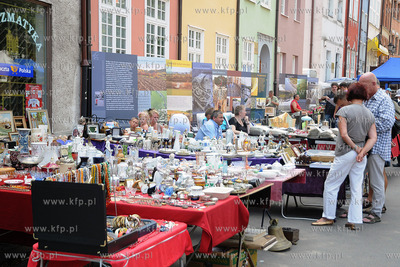 752 Jarmark św. Dominika w Gdańsku. Pchli Targ na...