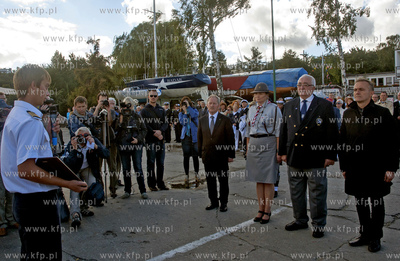 Gdynia. Uroczyste otwarcie Alei Zeglarstwa Polskiego...
