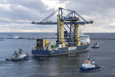 Suwnica nabrzeżowa do rozładunku ładunków masowych...