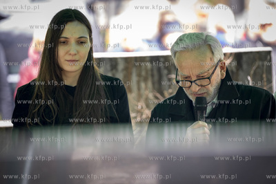 Cmentarz Witomiński w Gdyni. Uroczystości pogrzebowe...