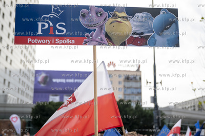 Warszawa. Marsz Miliona Serc. 01.10.2023 fot. Anna...