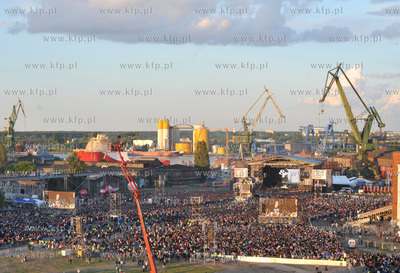 Gdansk. Stocznia. Koncert Zaczelo Sie W Polsce bedacy...