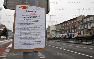 W Gdansku-Wrzeszczu na al. Grunwaldzkiej na wysokosci...