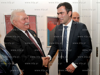 70 urodziny Lecha Walesy w oliwskim Palacu Opatow w...
