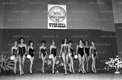 Wybory Miss Mezatek w Teatrze Dramatycznym w Gdyni....