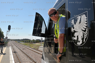 Pierwszy probny przejazd z pasazerami i i prezentacja...