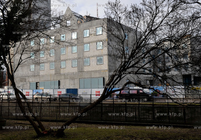 Budowa hotelu Ibis w Gdansku pomiedzy ul. Lagiewniki,...