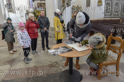 Miejsce pochówku prezydenta Pawła Adamowicza w Bazylice...