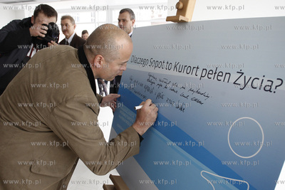 Sopot.  Domu Zdrojowy. Uroczyste otwarcie Nowego Centrum...