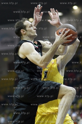 Gdynia. Euroliga. Asseco Prokom Gdynia - Montepaschi...