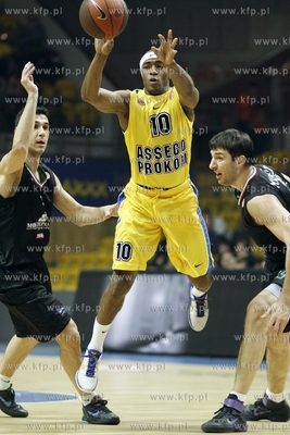 Gdynia. Euroliga. Asseco Prokom Gdynia - Montepaschi...