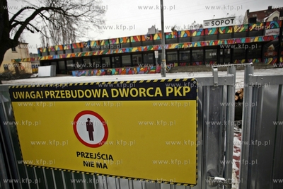 Przebudowa dworca kolejowego w Sopocie.
25.02.2013
fot....