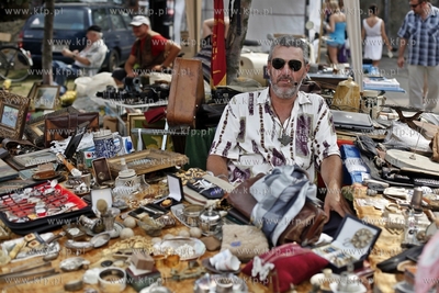 Gdansk. 753 Jarmak sw.Dominika. Nz stoiska przy ul...