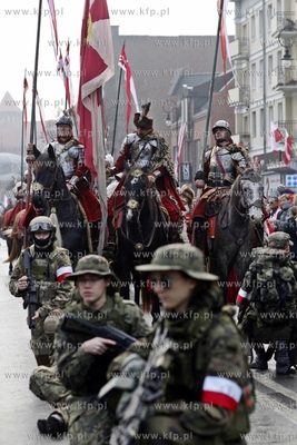 Gdansk. Parada na Swieto Niepodleglosci.
11.11.2014
fot....